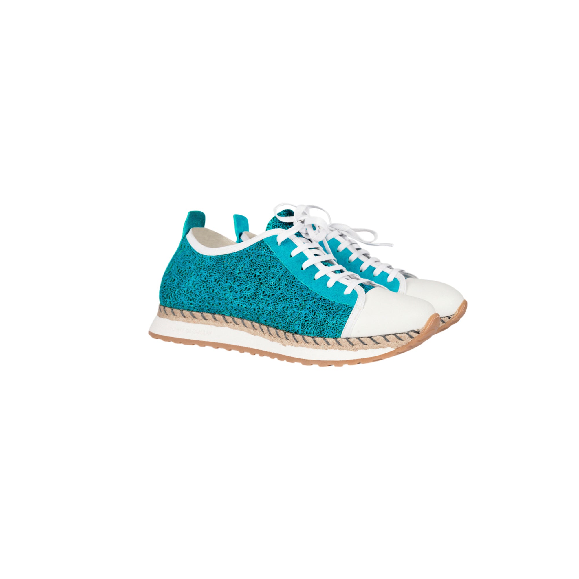 Sneaker Burano Turquoise