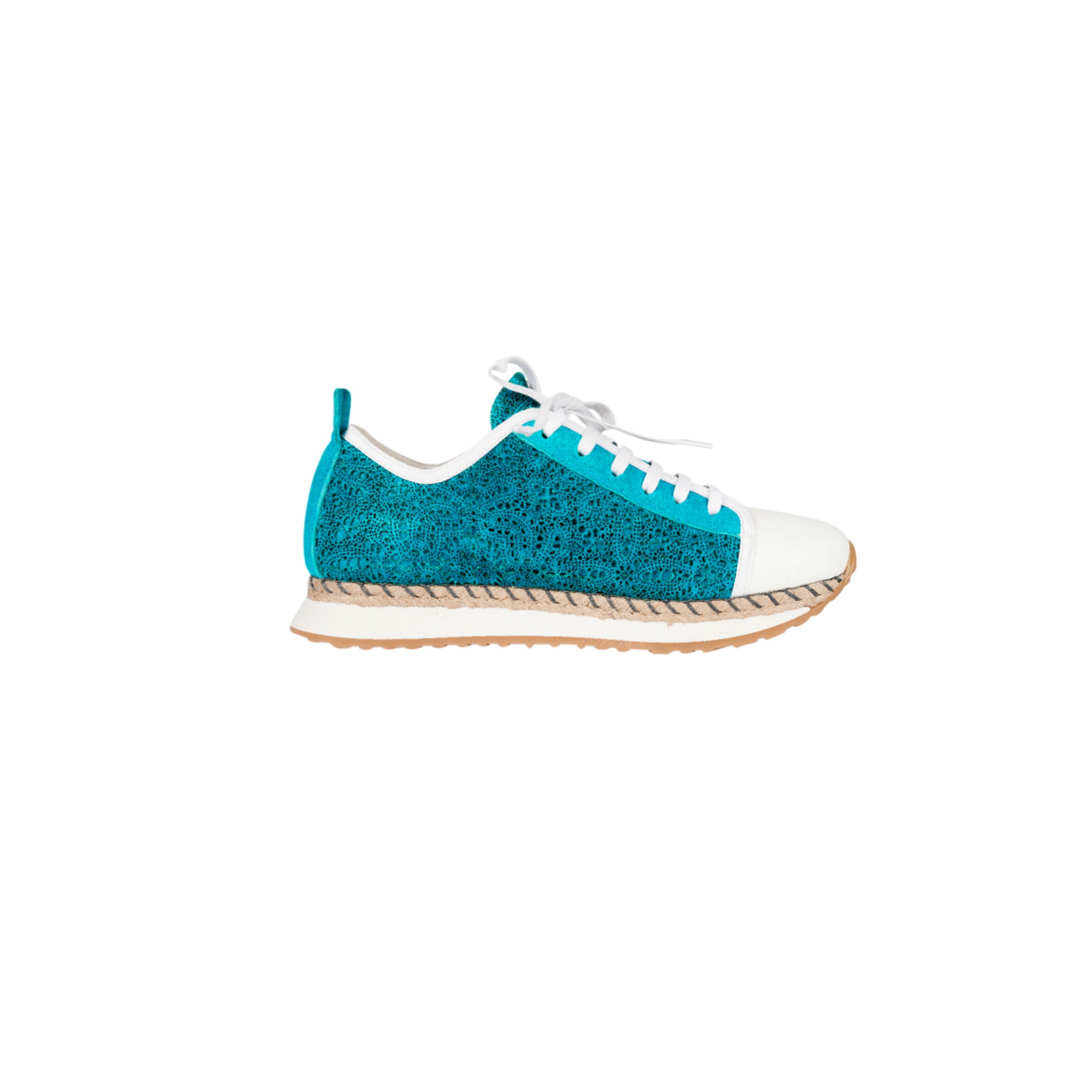 Sneaker Burano Turquoise