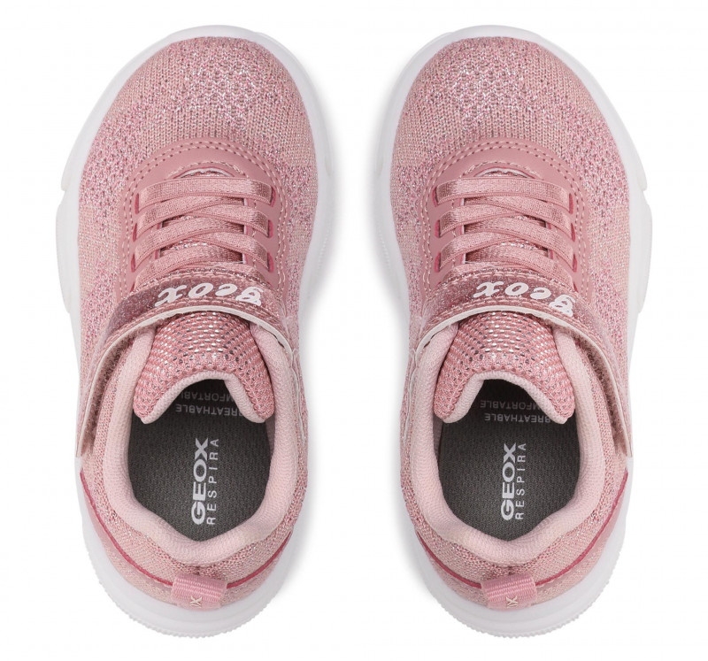 SNEAKERS  GEOX BAMBINA J ARIL G. D - SHI.KNIT.TEX+SIN LT ROSE J25DLD 07QBC C8172 TG:36,37,38,39