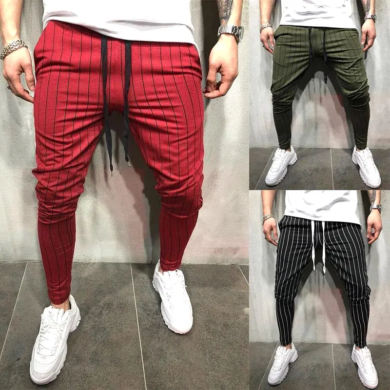 Striped Jogger Pants For Men