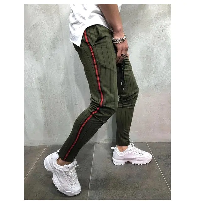 Striped Jogger Pants For Men