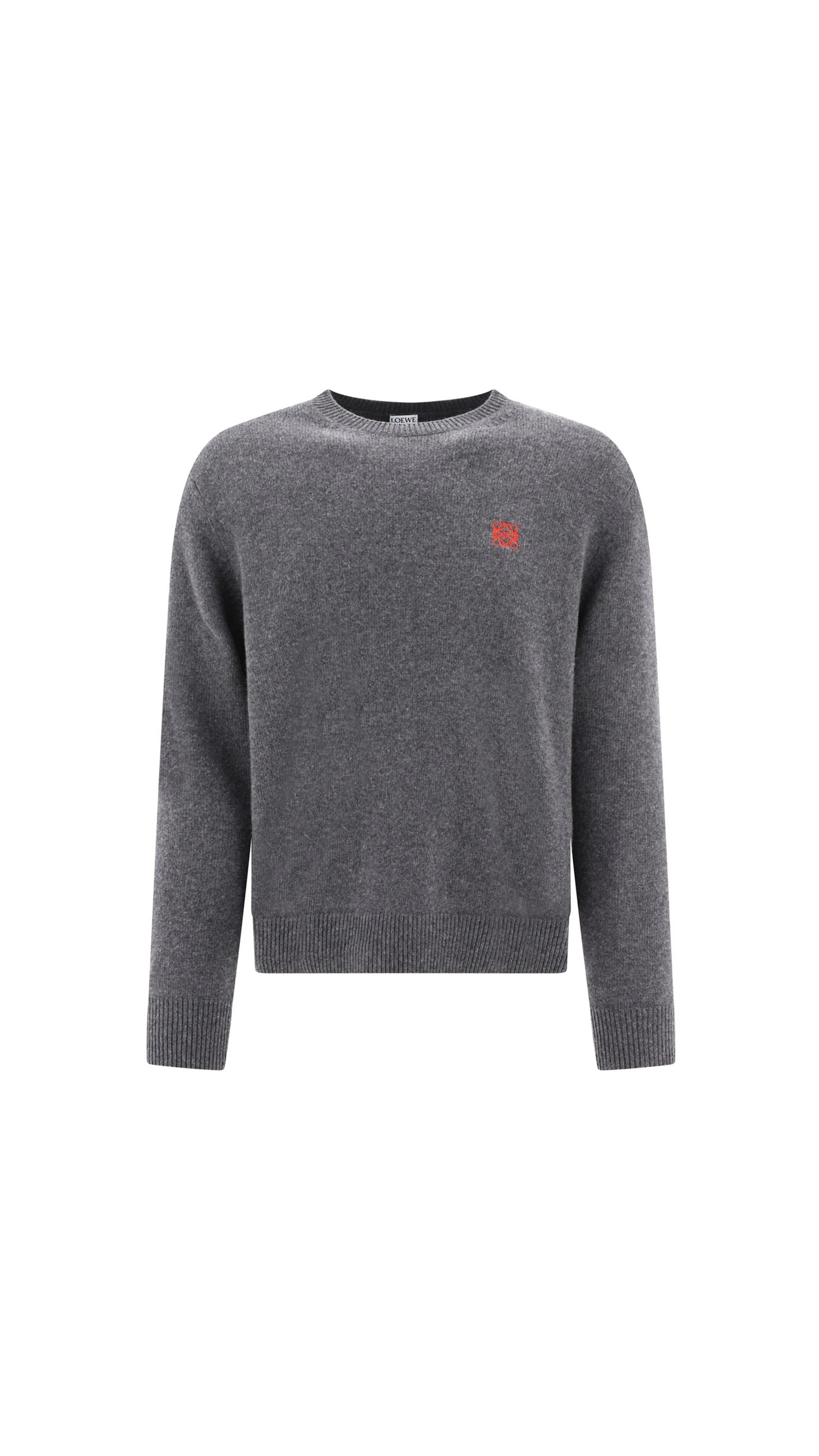 Sweater in Wool - Grey