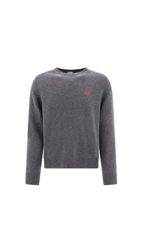 Sweater in Wool - Grey