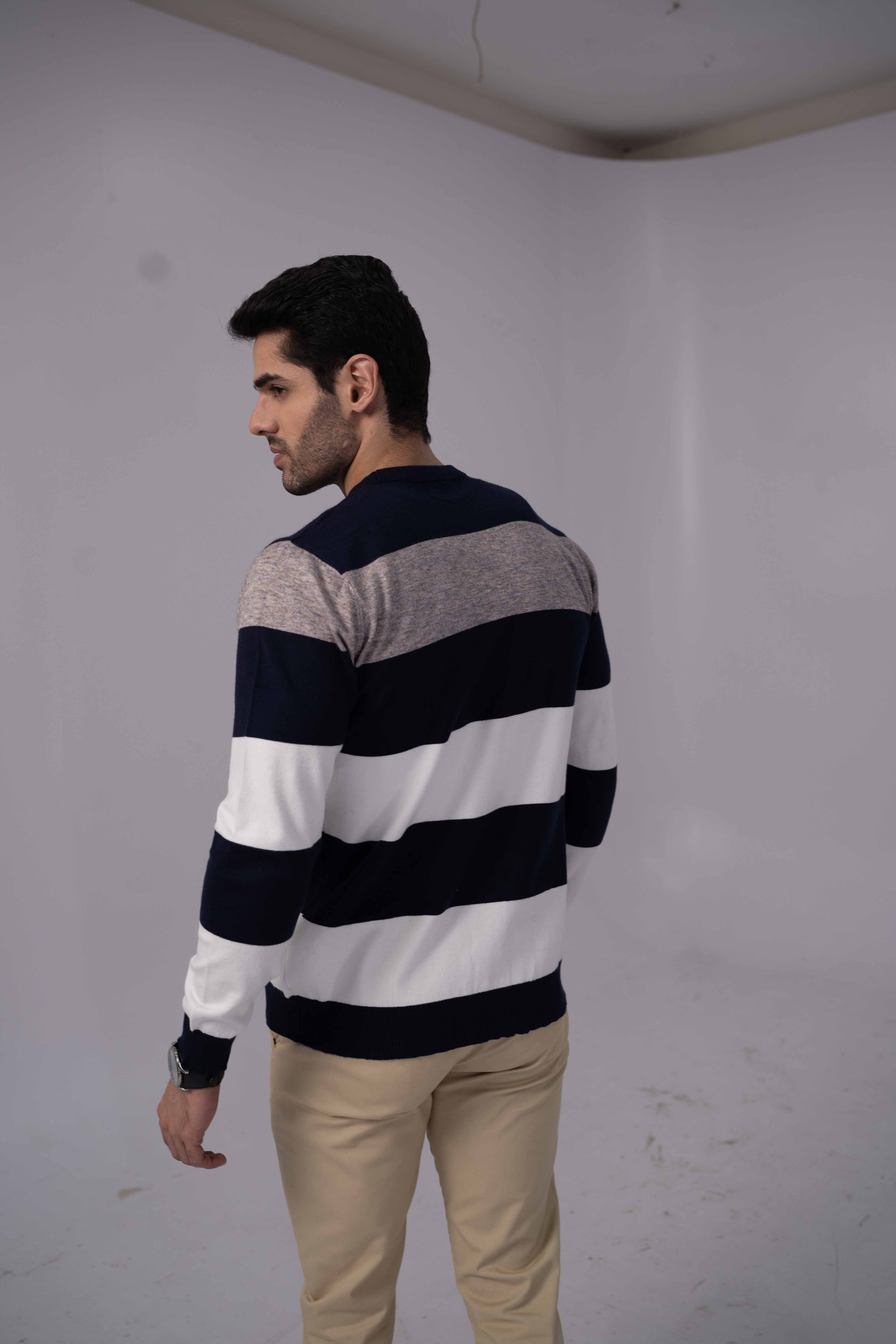 VPN Striper Sweater - HWMB1322006