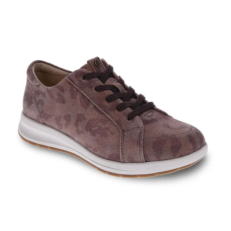 WOMEN'S REVERE ATHENS LACE UP SNEAKER | COGNAC CAMO